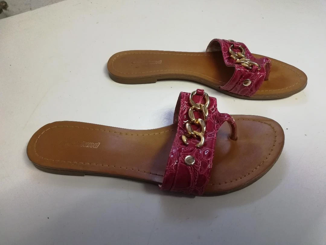Fuchsia sandalen met ges maat 39 (interieure imperfecties) – photo 6